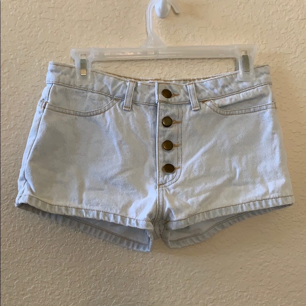 American Apparel Jean Shorts